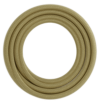 Calex Creations Fabric cable - Gold - 1.5meter