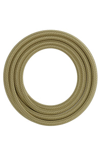 Calex Creations Fabric cable - Gold - 3meter