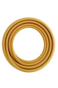 Calex Creations Fabric cable - Gold - 3meter