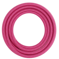 Calex Creations Fabric cable - Pink - 1.5meter