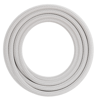 Calex Creations Fabric cable - White - 1.5meter