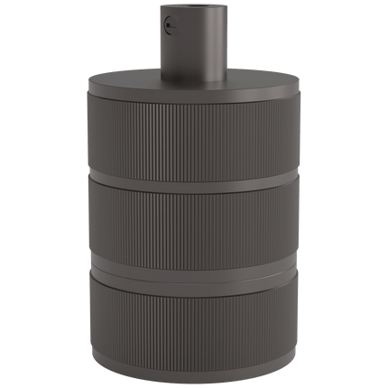 Calex Creations Lampholder - Black - E27 - 3 Ring model