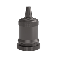 Calex Creations Lampholder - Black - E27 - Peak model