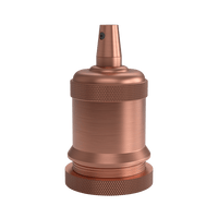 Calex Creations Lampenfassung - Kupfer - E27 - Spitzenform