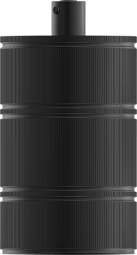 Calex Creations Lampenfassung - E27 - 3 Ring model - Schwarz