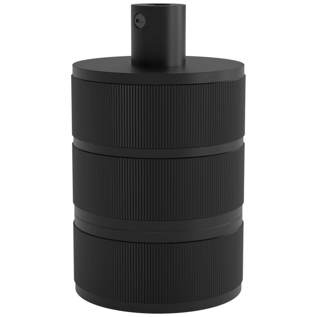 Calex Creations Lampholder - E27 - 3 Ring model - Black