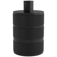 Calex Creations Lampenfassung - E27 - 3 Ring model - Schwarz