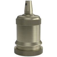 Calex Creations Lampenfassung - E27 - Spitzenform - Bronze