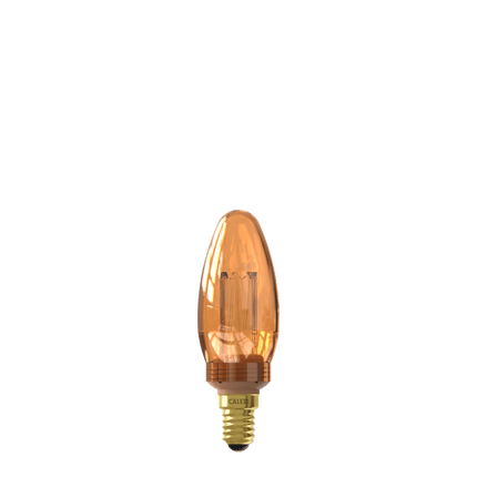Calex Crown LED Bulb - E14 - B35 - Gold