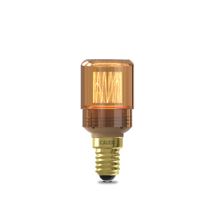 Calex Crown LED Bulb - E14 - T30 - Gold