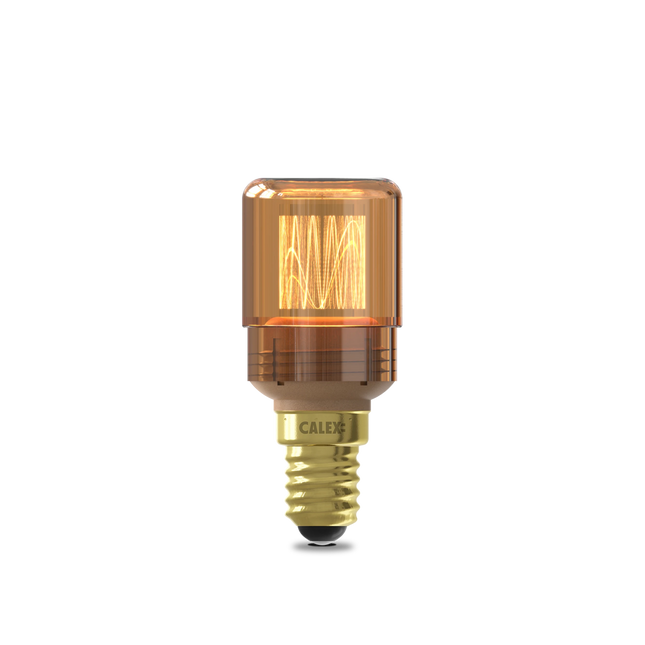 Calex Crown LED Bulb - E14 - T30 - Gold