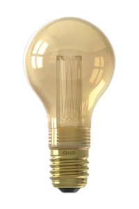 Calex Crown LED-Lampe - E27 - A60 - Gold - 2,3W - Dimmbar