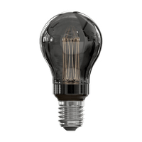 Calex Crown LED Bulb - E27 - A60 - Titanium - 3.5W - Dimmable