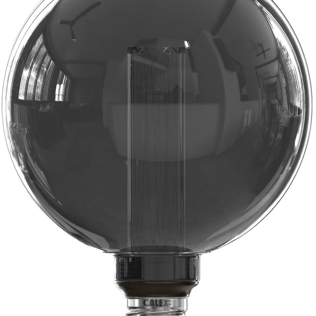 Calex Crown LED Bulb - E27 - G125 - Titanium - 3.5W - Dimmable