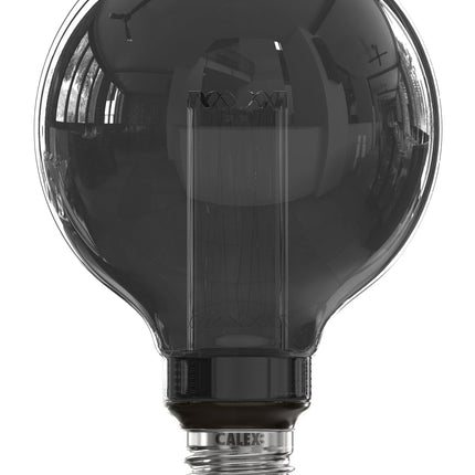 Calex Crown LED Bulb - E27 - G95 - Titanium - 3.5W - Dimmable
