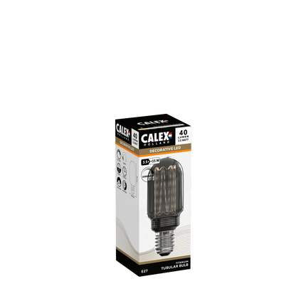 Calex Crown LED Bulb - E27 - T45 - Titanium - 3.5W - Dimmable