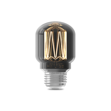 Calex Crown LED Tube - E27 - T45 - Titanium - 3.5W - Dimmable