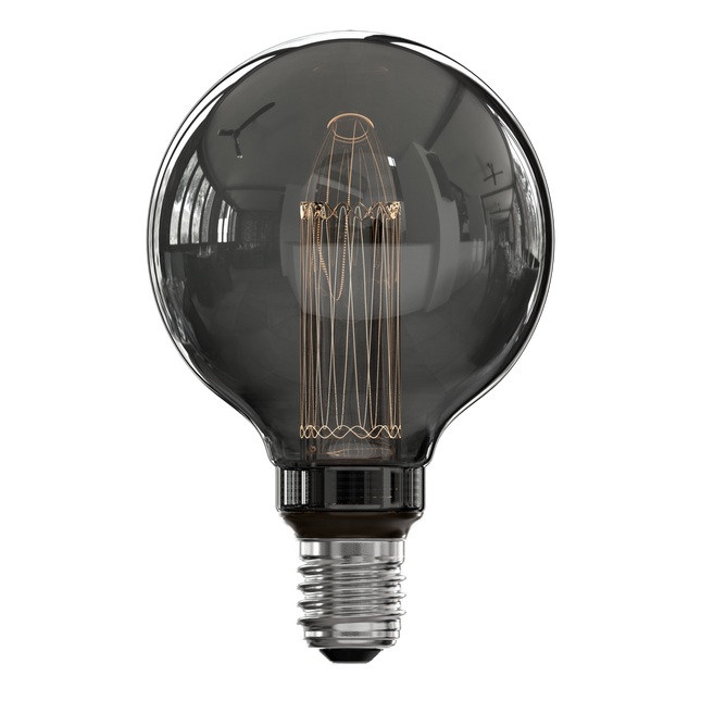 Calex Crown Series LED Bulb - E27 - G95 - Titanium