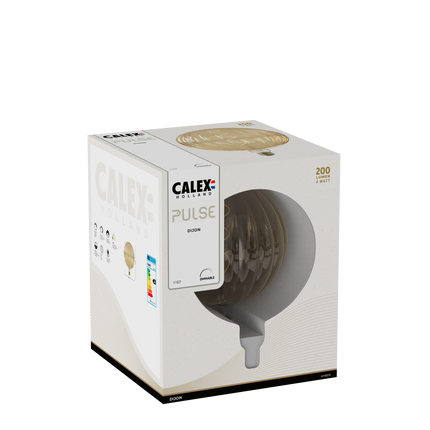 Calex Dijon Amber LED Bulb - E27 - G200 - 4W - Dimmable