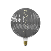 Calex Dijon Lampe - E27 - Filament - Rauchglas