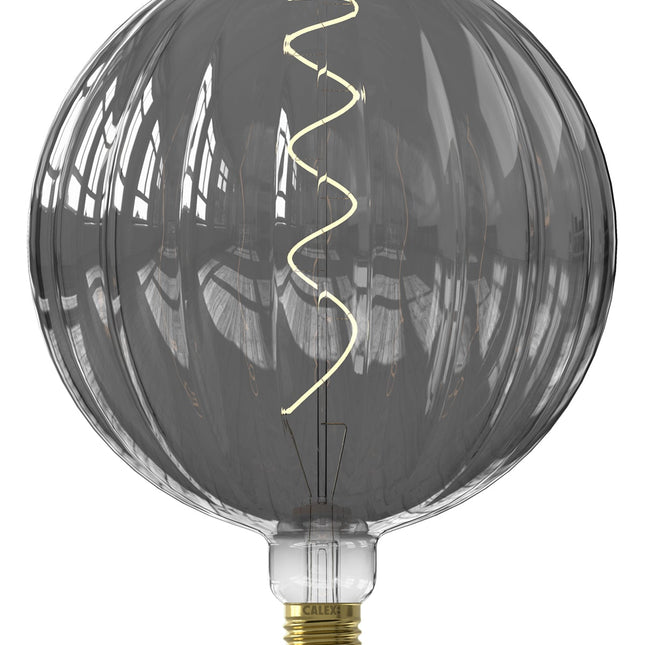 Calex Dijon Smokey LED Bulb - E27 - G200 - 4W - Dimmable