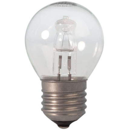 Calex Energy Saving Halogen Lamp - E27 - P45 - Clear - 28W