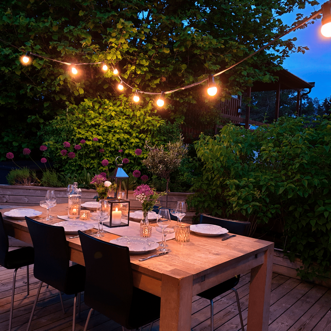 Calex Festoon 10m - 10 bulbs