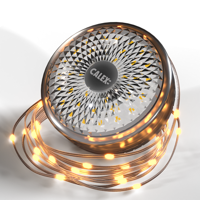 Calex Festoon 8m - Rechargeable - RGB