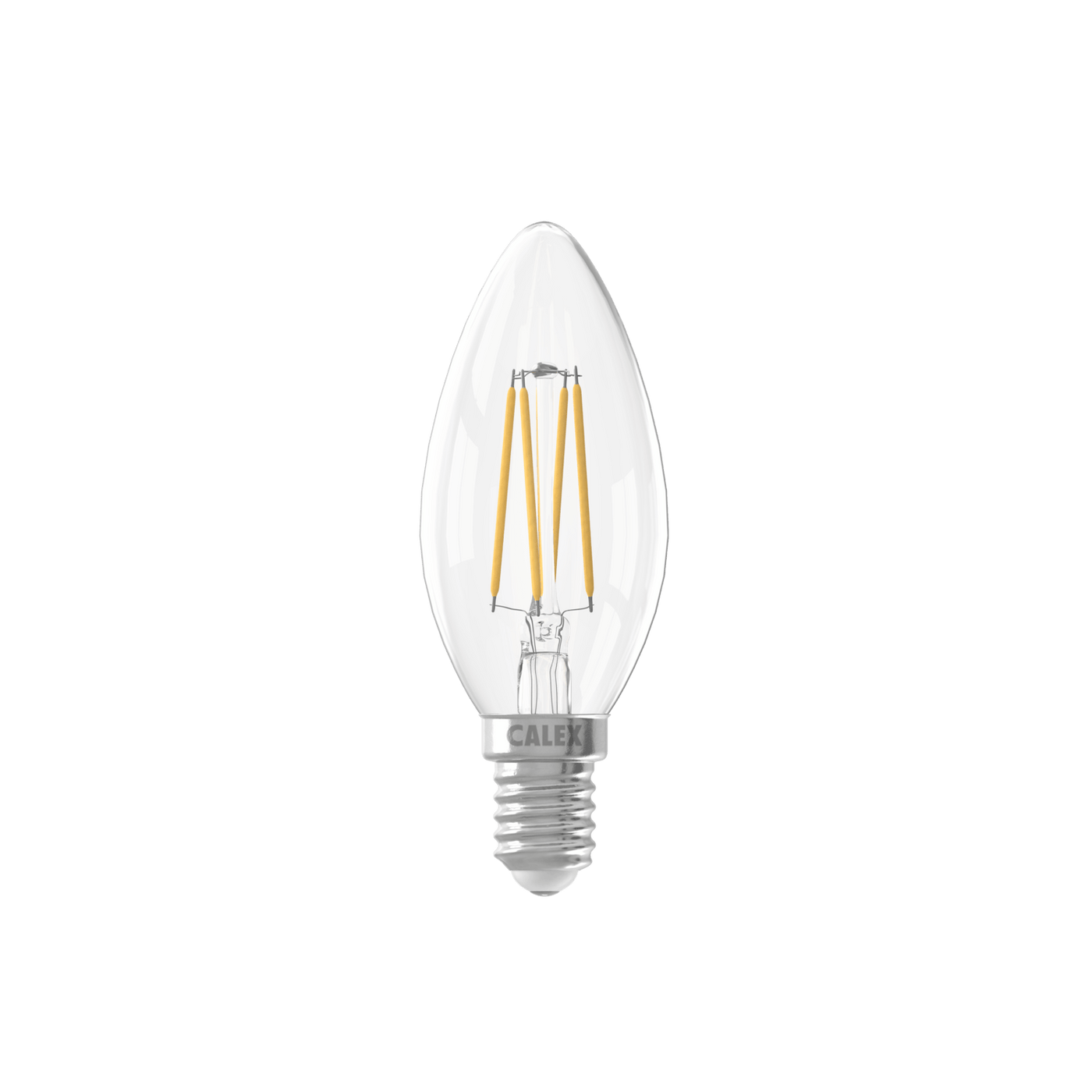 Calex Lampe LED à filament - E14 - B35 - Transparent