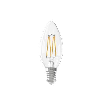 Calex Filament LED Lamp - E14 - B35 - Clear