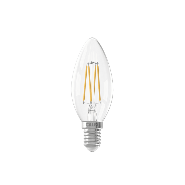 Calex Filament LED Lamp - E14 - B35 - Clear