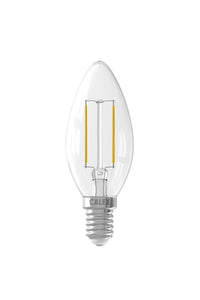 Calex Filament LED Lamp - E14 - B35 - Clear - 2W