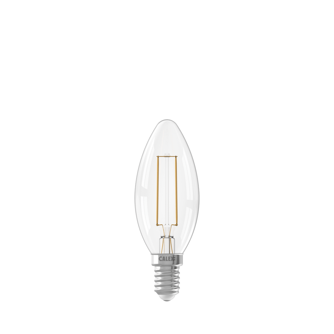 Calex Led Filament Calex Filament LED Lamp - E14 - B35 - Helder