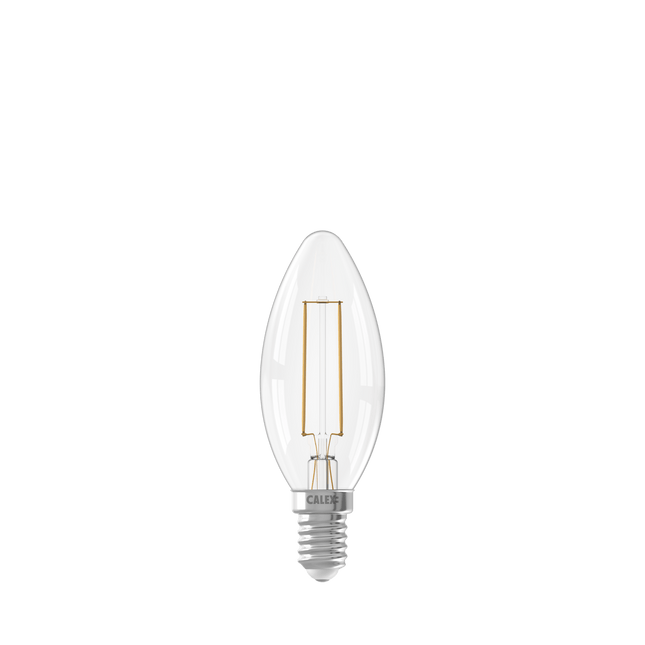 Calex Filament LED Lamp - E14 - B35 - Clear