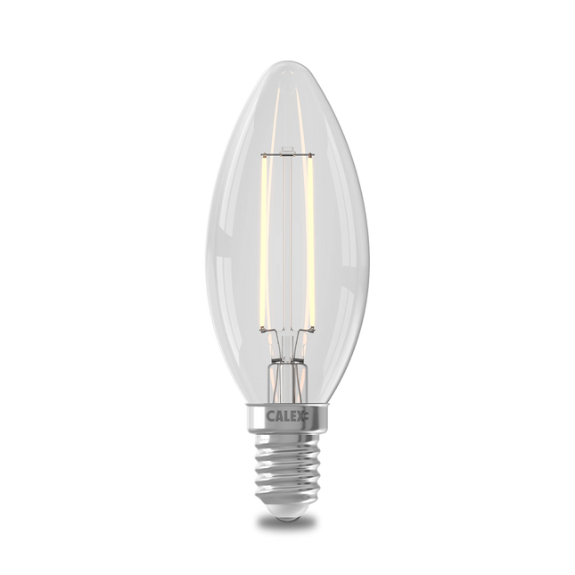 Calex Filament LED Lamp - E14 - B35 - Clear