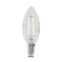 Calex Lampe LED à filament - E14 - B35 - Transparent