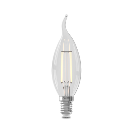 Calex Filament LED Lamp - E14 - BXS35 - Clear