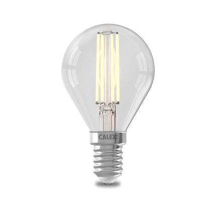 Calex Filament LED Lamp - E14 - P45 - Clear