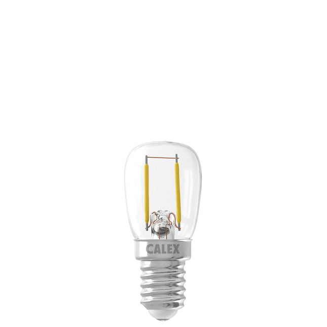Calex Filament LED Lamp - E14 - T26 - Clear - 1W