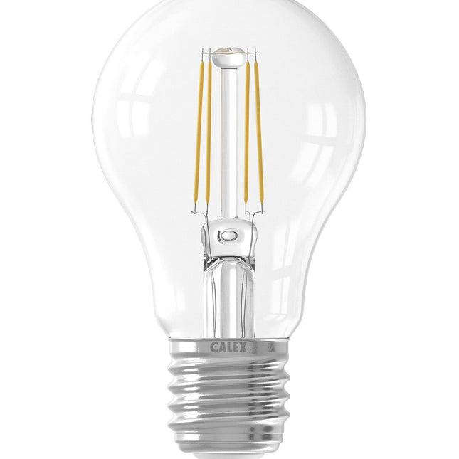 Calex Filament LED Lamp - E27 - A60 - Clear - 4W - With Sensor
