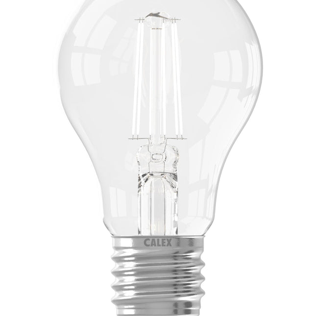 Calex Filament LED Lamp - E27 - A60 - Clear - 7W