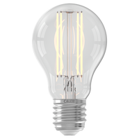 Calex Filament LED Lamp - E27 - A60 - Clear - 7.5W - Dimmable
