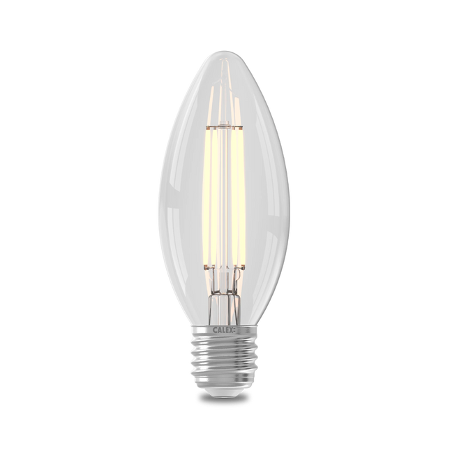 Calex Filament LED Lamp - E27 - B35 - Clear