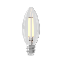 Calex Filament LED Lamp - E27 - B35 - Clear