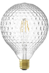 Calex Filament-LED-Lampe - E27 - G125 - Klar - 4W - Dimmbar