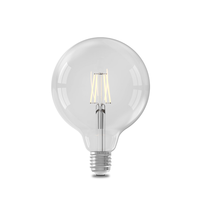 Calex Filament LED Lamp - E27 - G125 - Clear