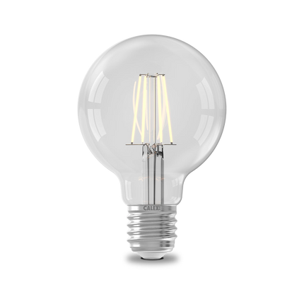 Calex Filament LED Lamp - E27 - G80 - Clear