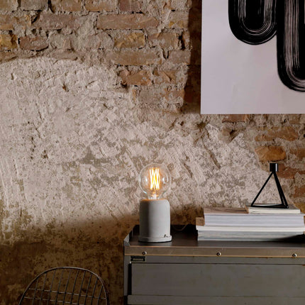 Calex Filament LED Lamp - E27 - G95 - Clear - 4W - Dimmable