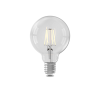 Calex Filament-LED-Lampe - E27 - G95 - Klar