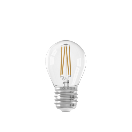 Calex Filament LED Lamp - E27 - P45 - Clear
